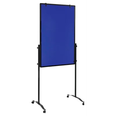 Tablica mobilna suchościeralna magnetyczno - filcowa 